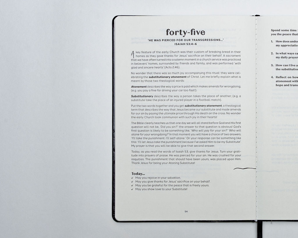 100 Day Devotional Journal